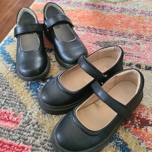 Flynn O'hara and Children's Place Black Kids' Uniform Mary Jane Shoes - …